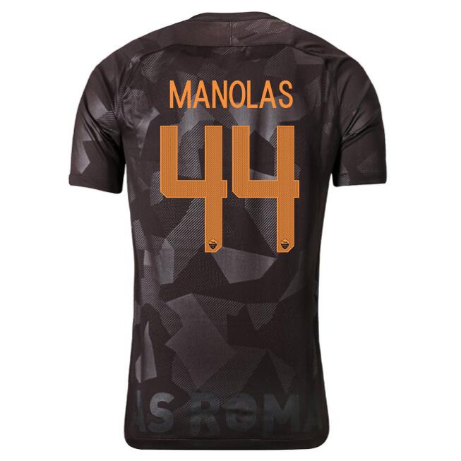 Camiseta AS Roma Primera equipación Manolas 2017-2018